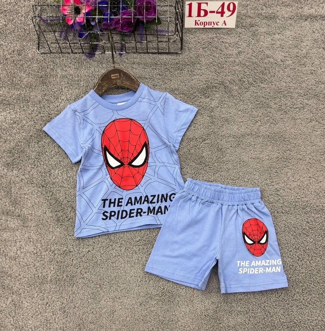 ,детские костюмы,комплект одежды для мальчика,костюм человека паука детский,одежда для мальчиков