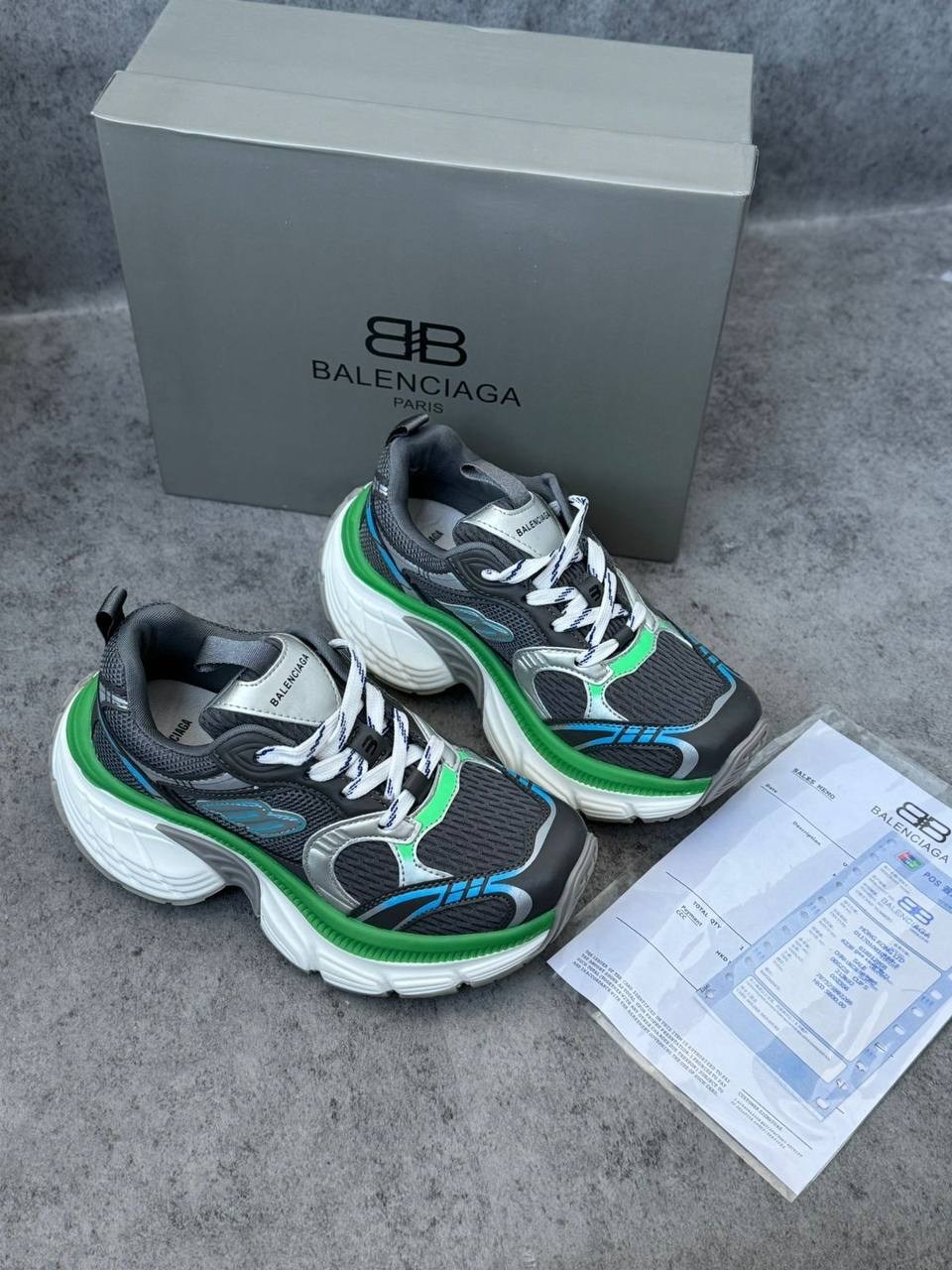 balenciaga кроссовки,кроссовки balenciaga женские, balenciaga,детские кроссовки balenciaga,женские комбинированные кроссовки balenciaga women's 10xl - black / green