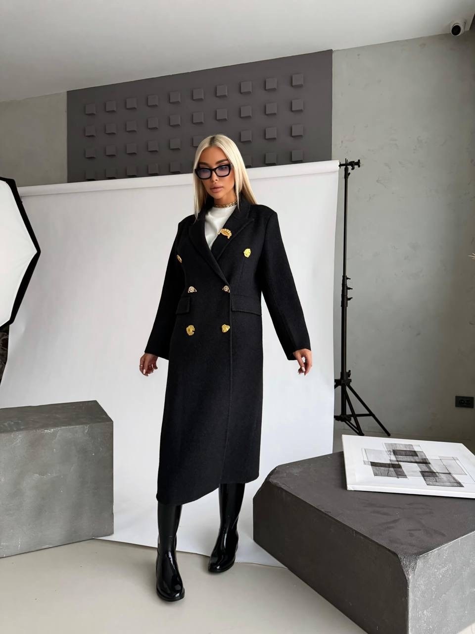 пальто женские,пальто модное,пальто оверсайз,пальто черное,пальто длинное