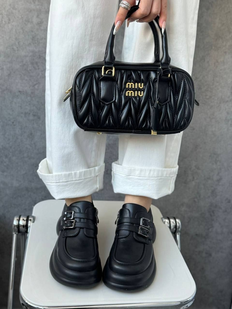 сумка miu miu,стеганая сумка arcadie miu miu черный,женская сумка в стиле miu miu,женская сумка miu miu,сумка miu miu через плечо