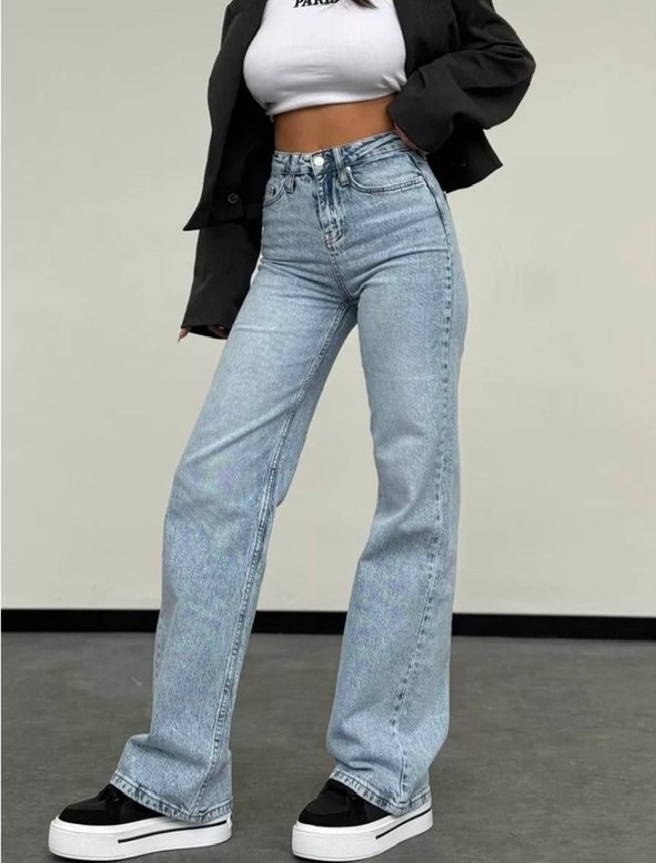 джинсы трубы eliff,женские джинсы,джинсы женские широкие,джинсы,джинсы широкие