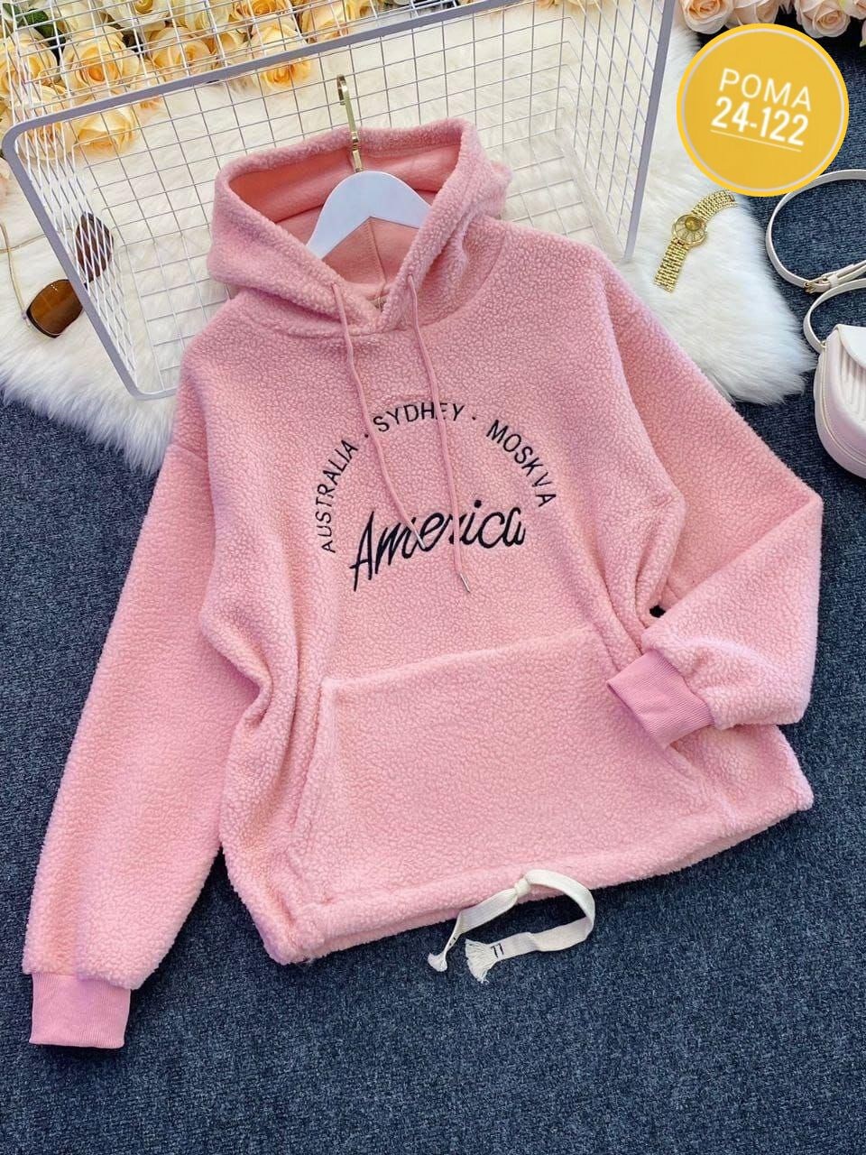 толстовки женская,толстовка кофта,кофта овечка,худи женская,толстовка ткань барашек женская