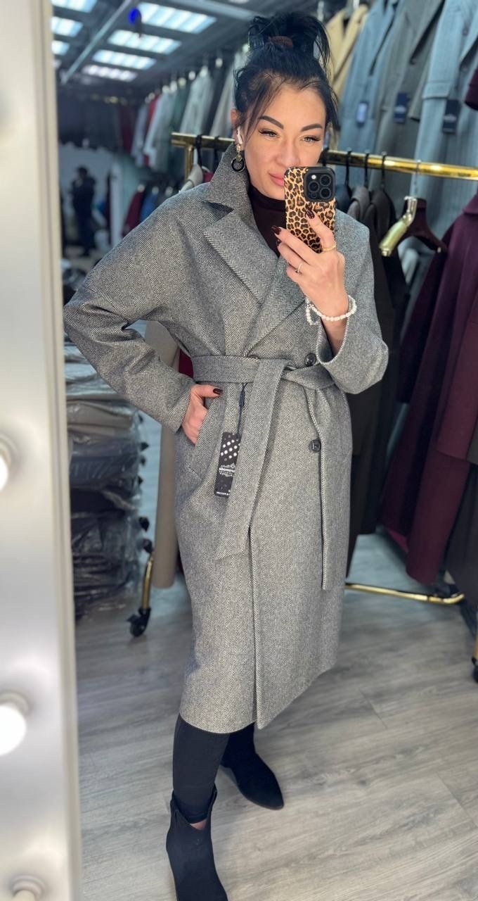 пальто dava 7006 шоколадное,удлиненное пальто,стильное пальто,демисезонное пальто,пальто