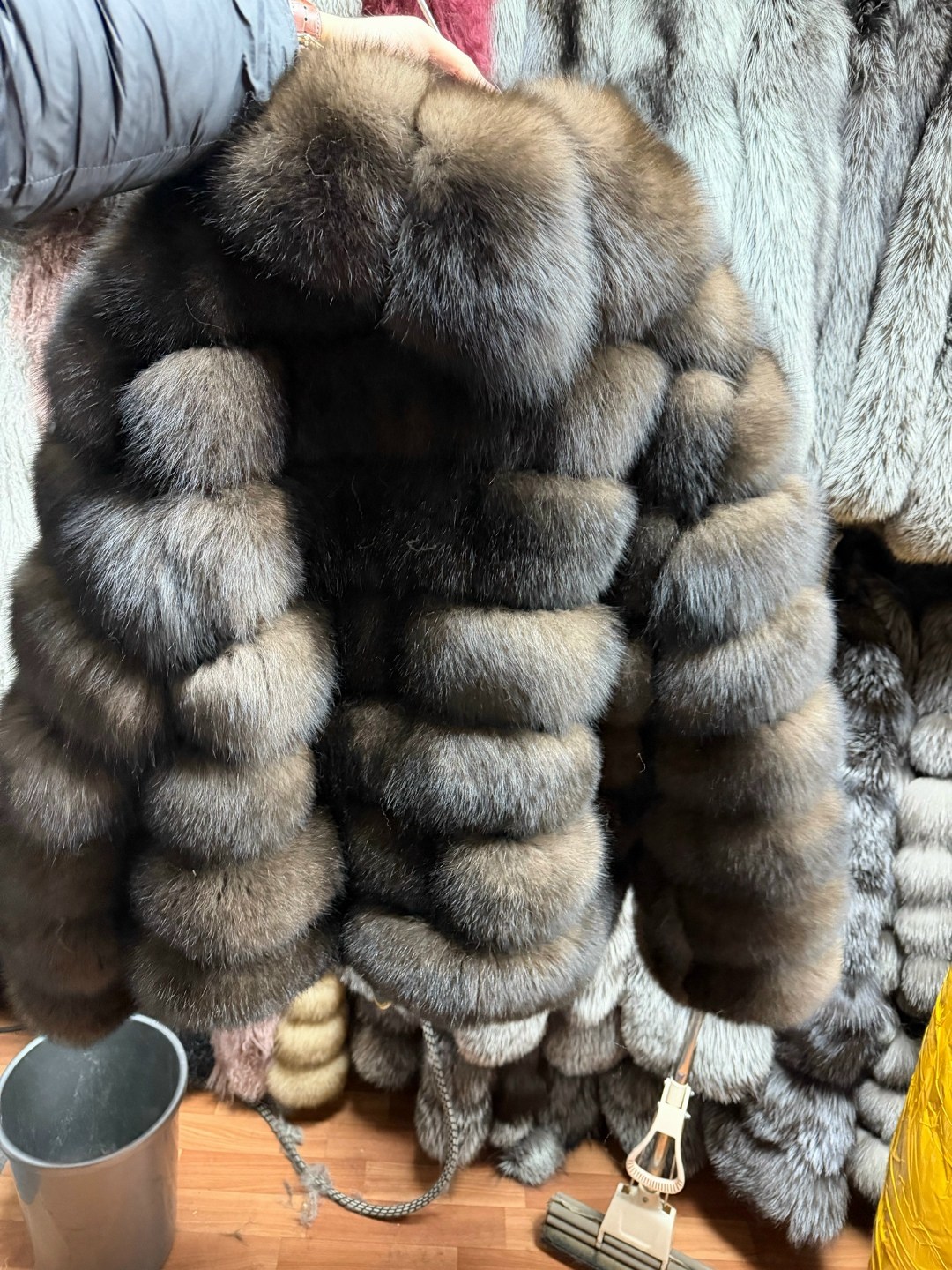 шуба из песца,шуба из песца под соболя,шуба соболь,шуба песец,шуба песец под соболь