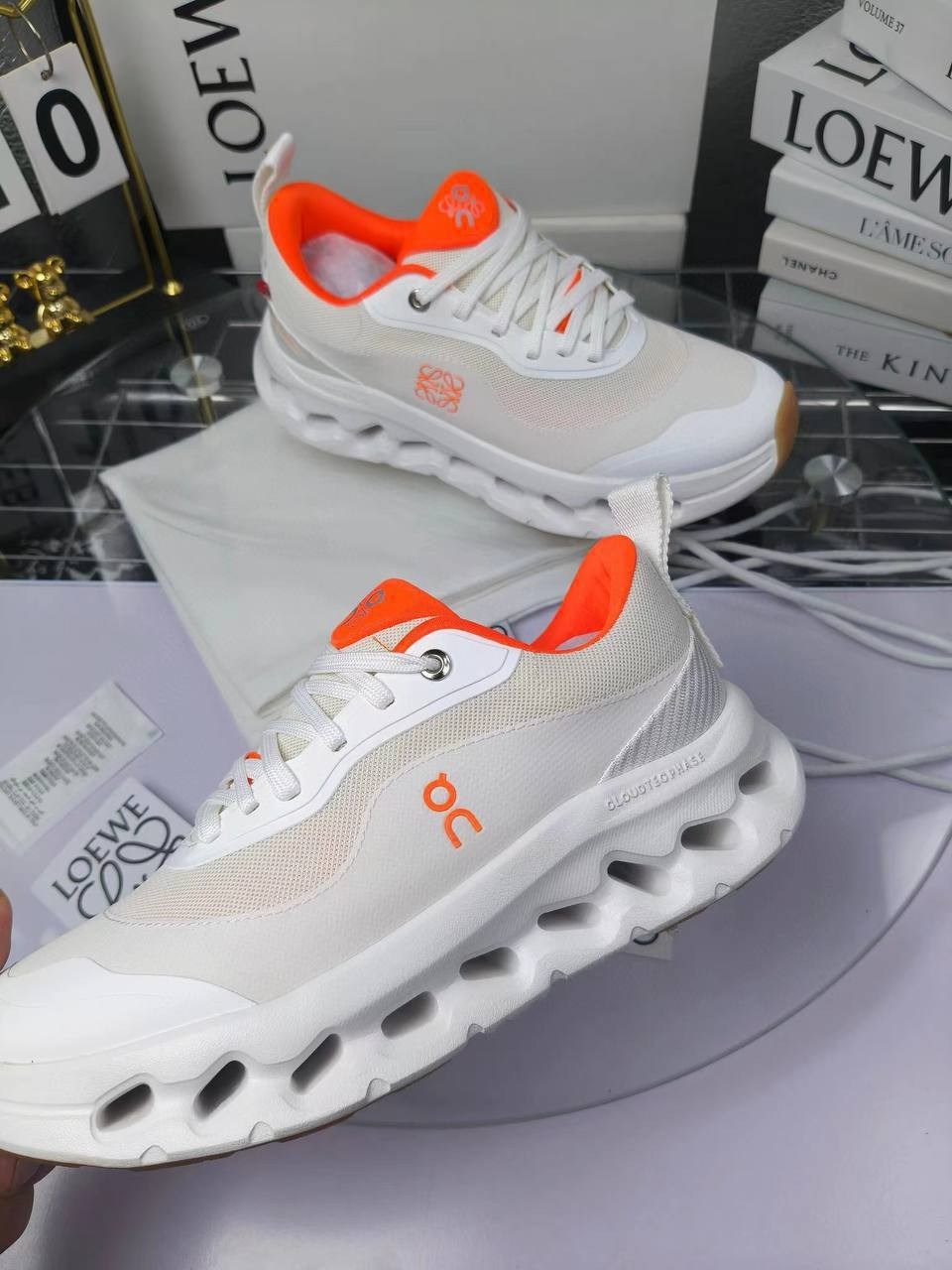 loewe кроссовки,кроссовки on loewe x cloudtilt 2 tan white gum,кроссовки,кроссовки легкие,кроссовки кеды
