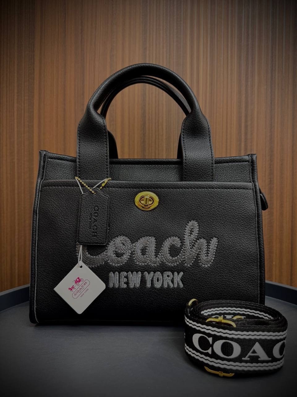 сумка тоут coach,женская сумка coach,сумка coach,сумка,сумка coach черная