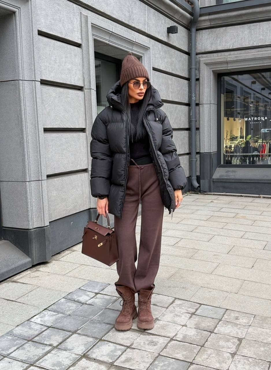 объемный пуховик,куртка пуховик,зимний стиль одежды,пуховик,куртка зимняя