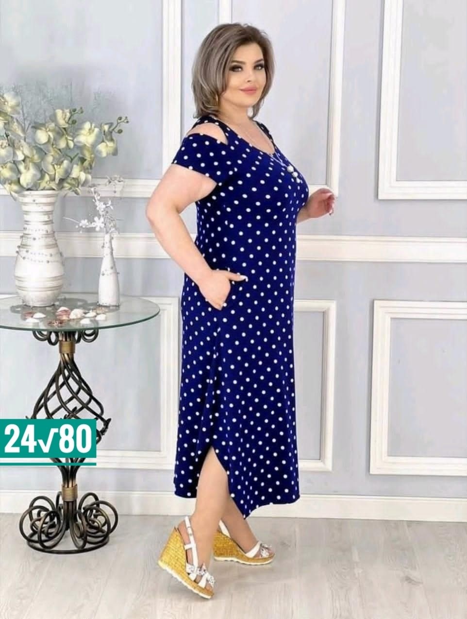 платье женское,женское платье больших размеров,платье,классическое платье,платье горох