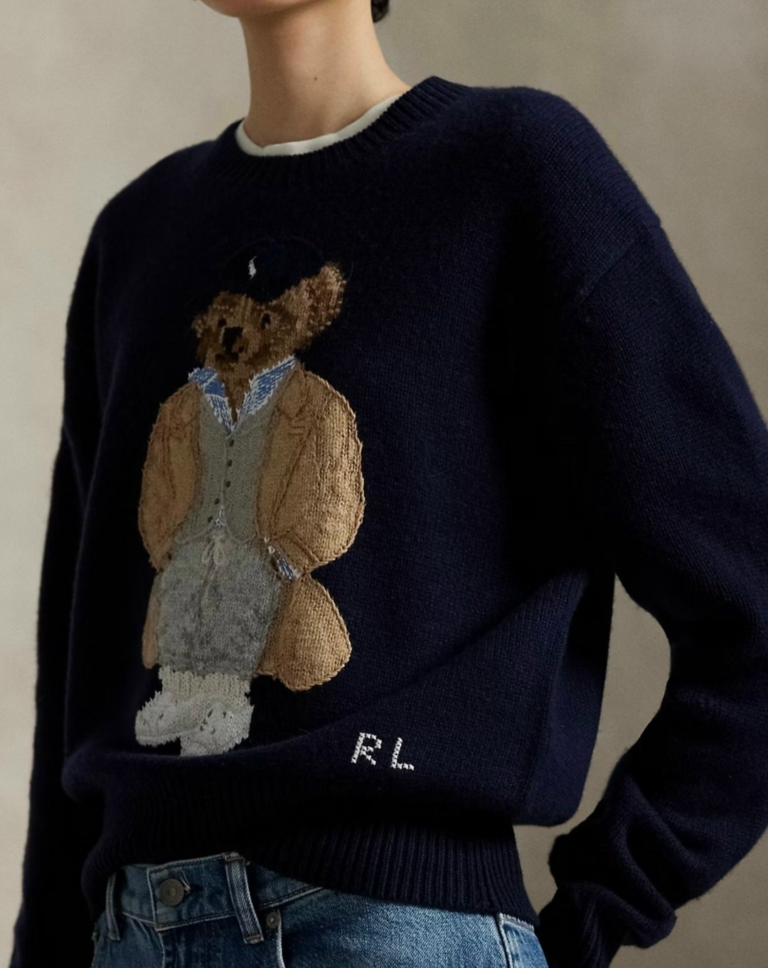 polo ralph lauren polo bear crewneck sweater,джемпер polo ralph lauren,polo ralph lauren bear sweater men,джемпер ральф лорен с медведем,ralph lauren sweater