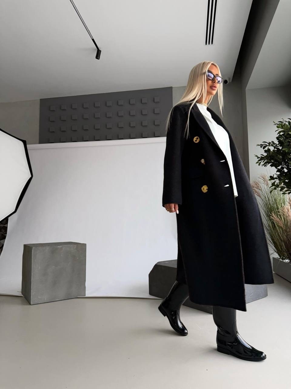 пальто женские,пальто модное,пальто оверсайз,пальто черное,пальто длинное