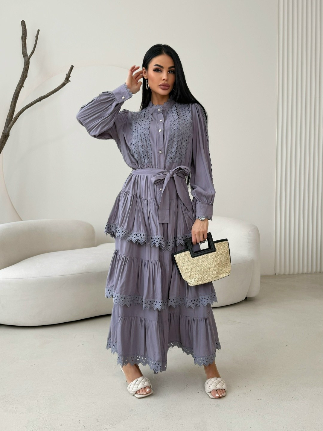 платье макси,нарядное платье,платье с оборками,женское платье,платье длинное