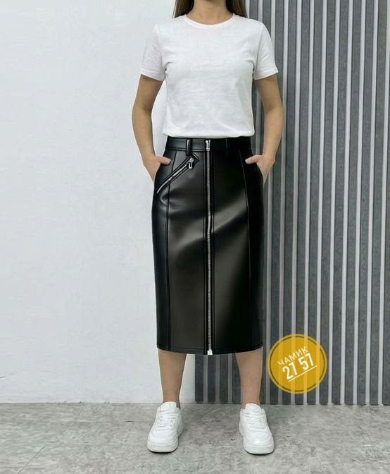 юбка из экокожи,кожаная юбка,юбка кожаная миди,кожаная юбка женская,юбка