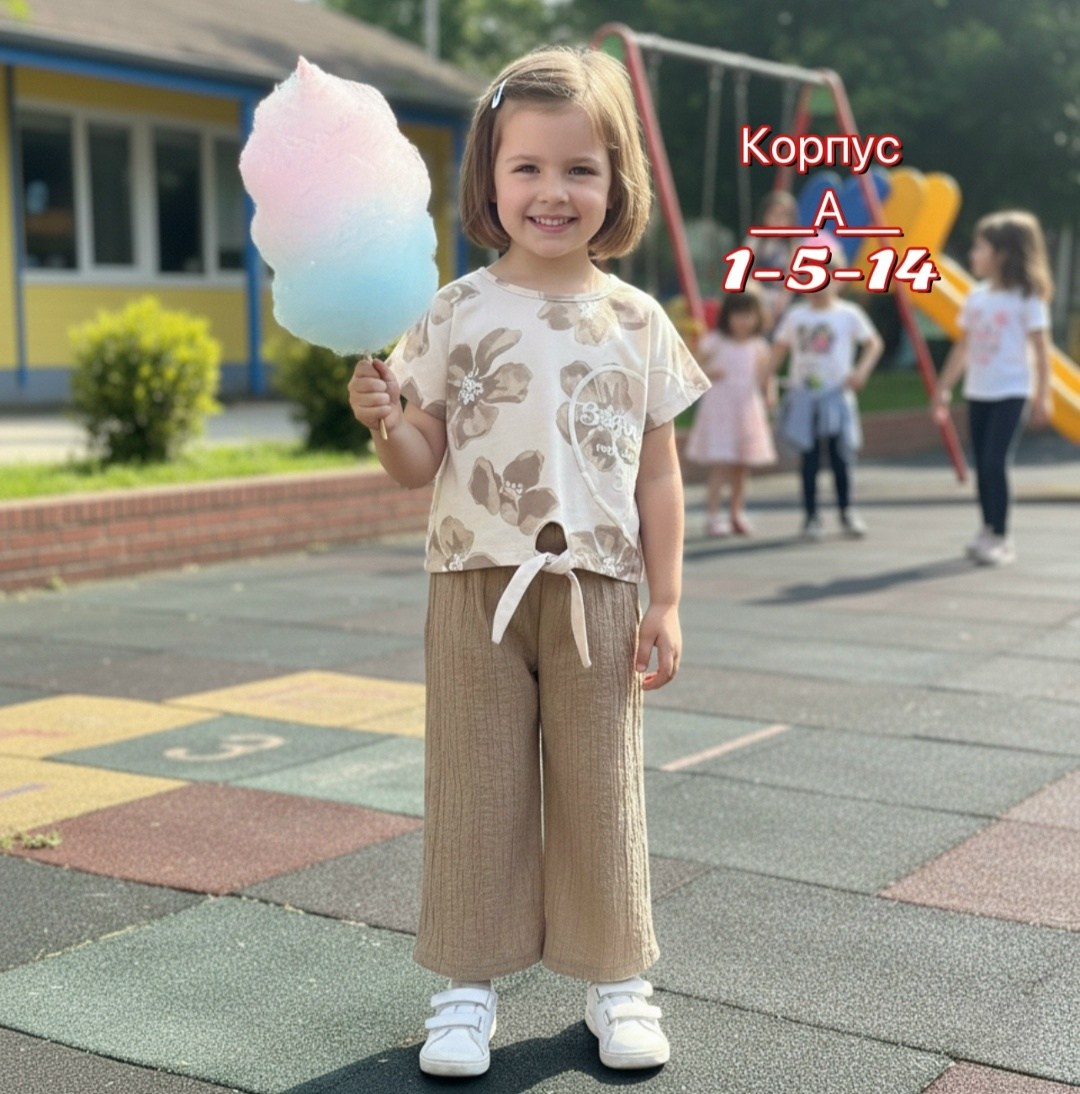 костюм бежевый,костюм для девочек,комплект костюм,кюлоты для девочки,костюм детский