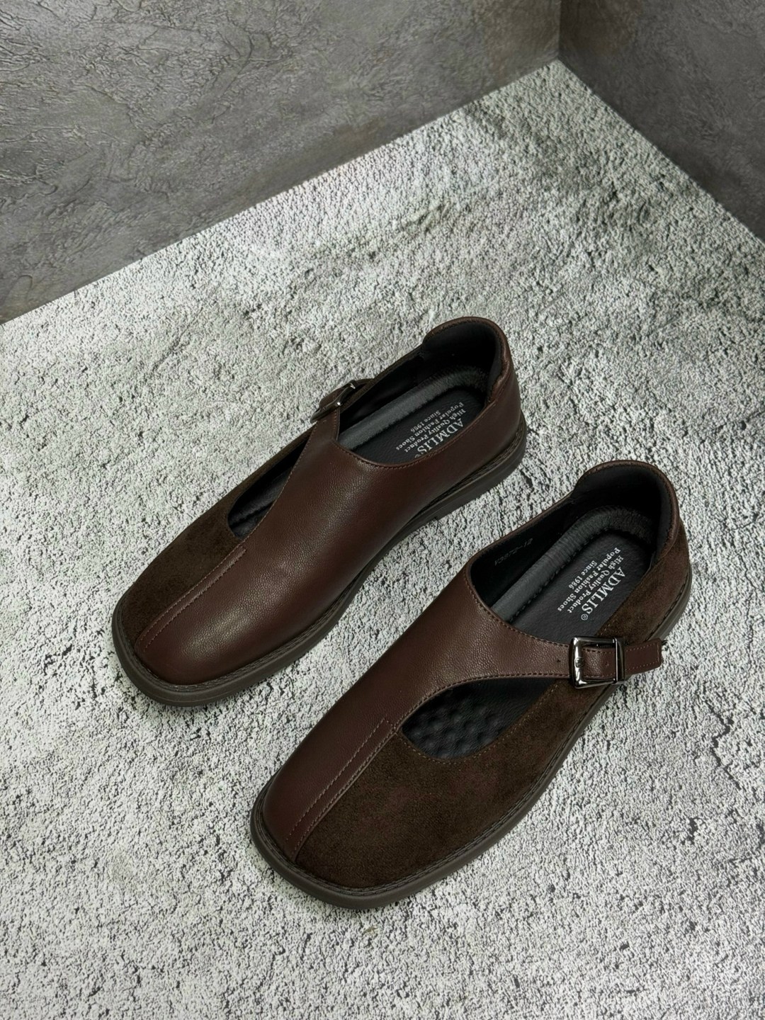 ,лоферы коричневые с ремешком замшевые,женская ,обуви,лоферы замшевые