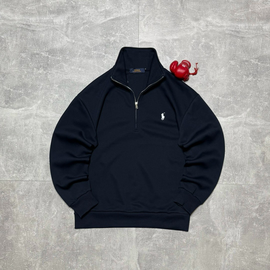 кофта поло,джемпер polo ralph lauren vintage fleece quarter zip sweat,мужской серый свитер от polo ralph lauren,кофта мужская,толстовка свитер