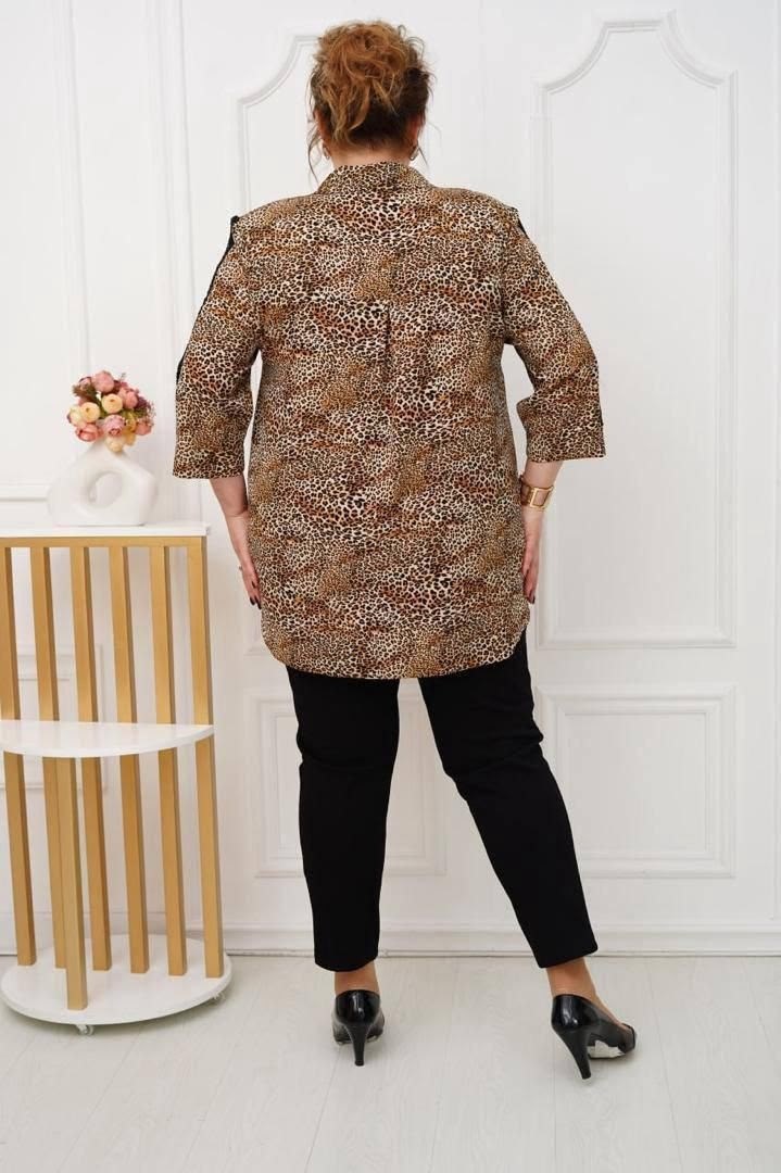 женская блузка,,леопардовая блузка,туника женская,платье женская