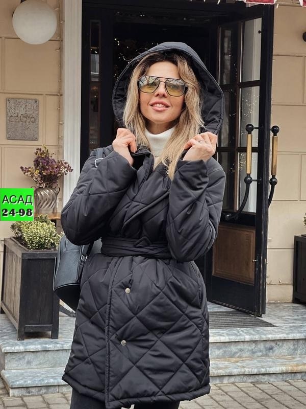 стёганое пальто женское демисезонное,куртка женская демисезонная зеленая,куртка демисезонная,стеганое демисезонное пальто с капюшоном,пальто на синтепоне