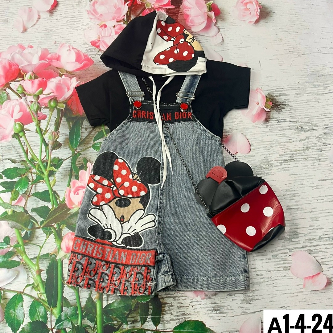 сарафан микки маус джинсовый,сарафан для девочки джинсовый,сарафан детский,джинсовый сарафан микки маус 3-6месяцев,детские сарафаны