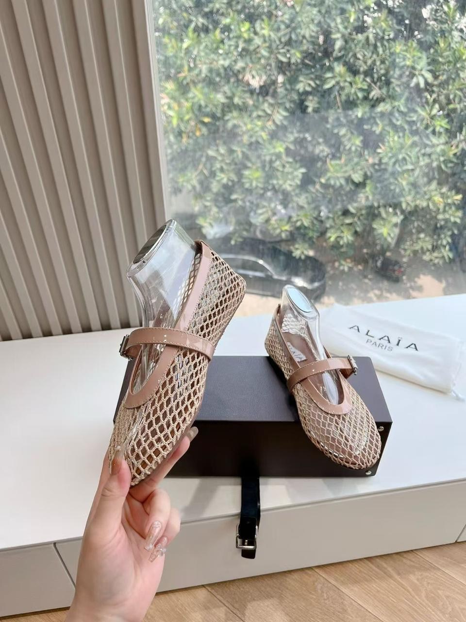 ,балетки alaia,женская ,балетки,женские балетки