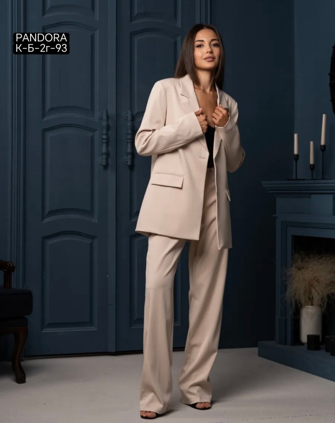 бежевый классический костюм женский брючный,бежевый брючный костюм,брючный костюм,брючный костюм женский,деловой костюм женский брючный mizomela