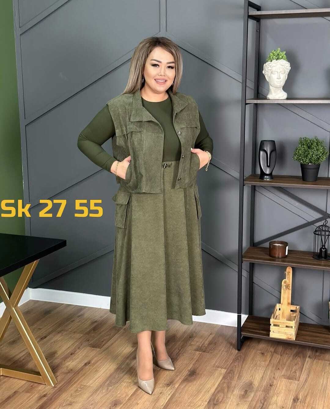 женские костюмы больших размеров,костюм женский с юбкой,одежда больших размеров,платье женское двойка,стильные костюмы