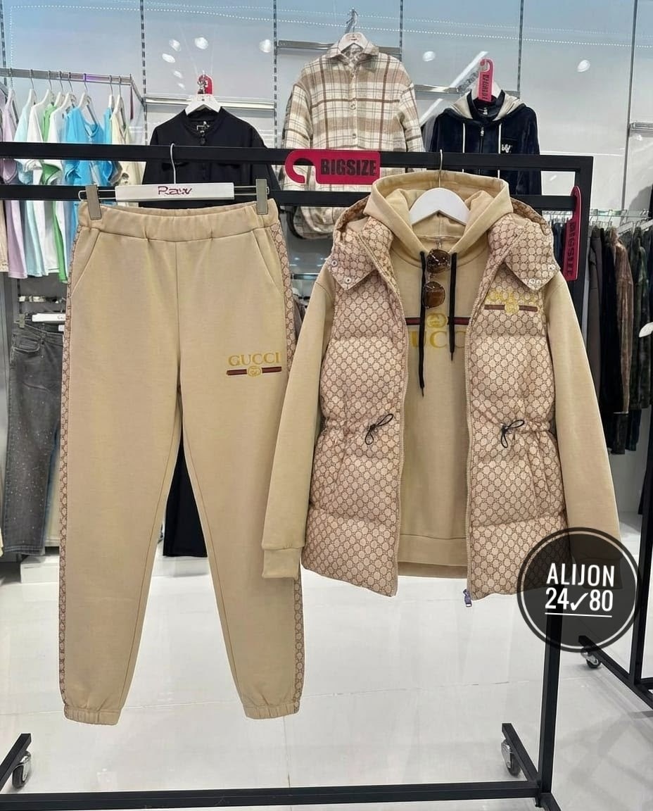 теплый костюм тройка с жилеткой женский,костюм тройка женский,костюм тройка,костюм-тройка женский спортивный,теплый спортивный костюм тройка