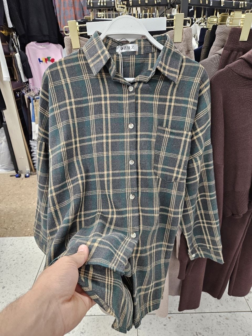 рубашка хлопок,женская рубашка,женская рубашка в клетку,клетчатая рубашка,женская клетчатая рубашка