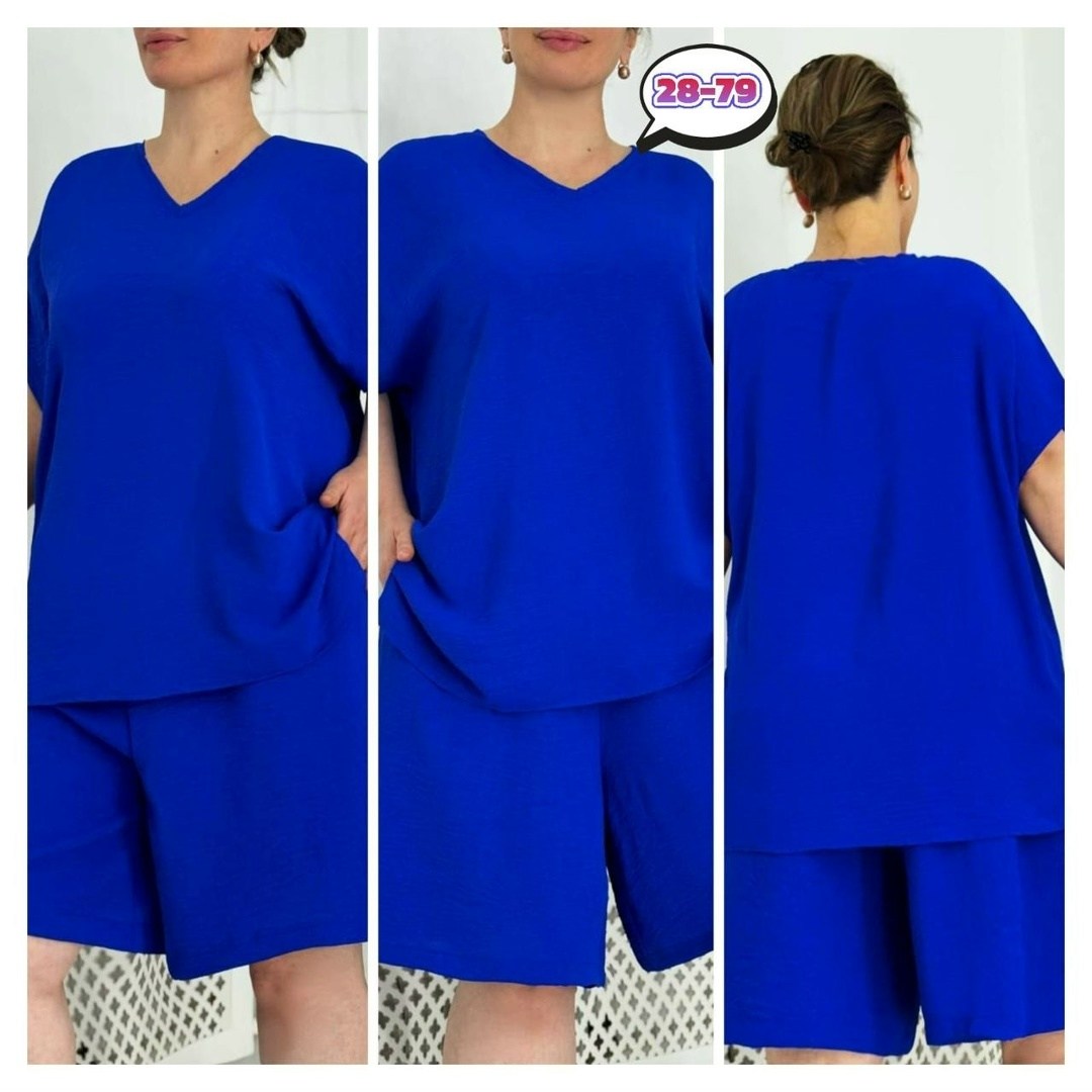 летний костюм с шортами больших размеров,женские костюмы,костюм оверсайз большого размера,костюм двойка женская,комплект женских