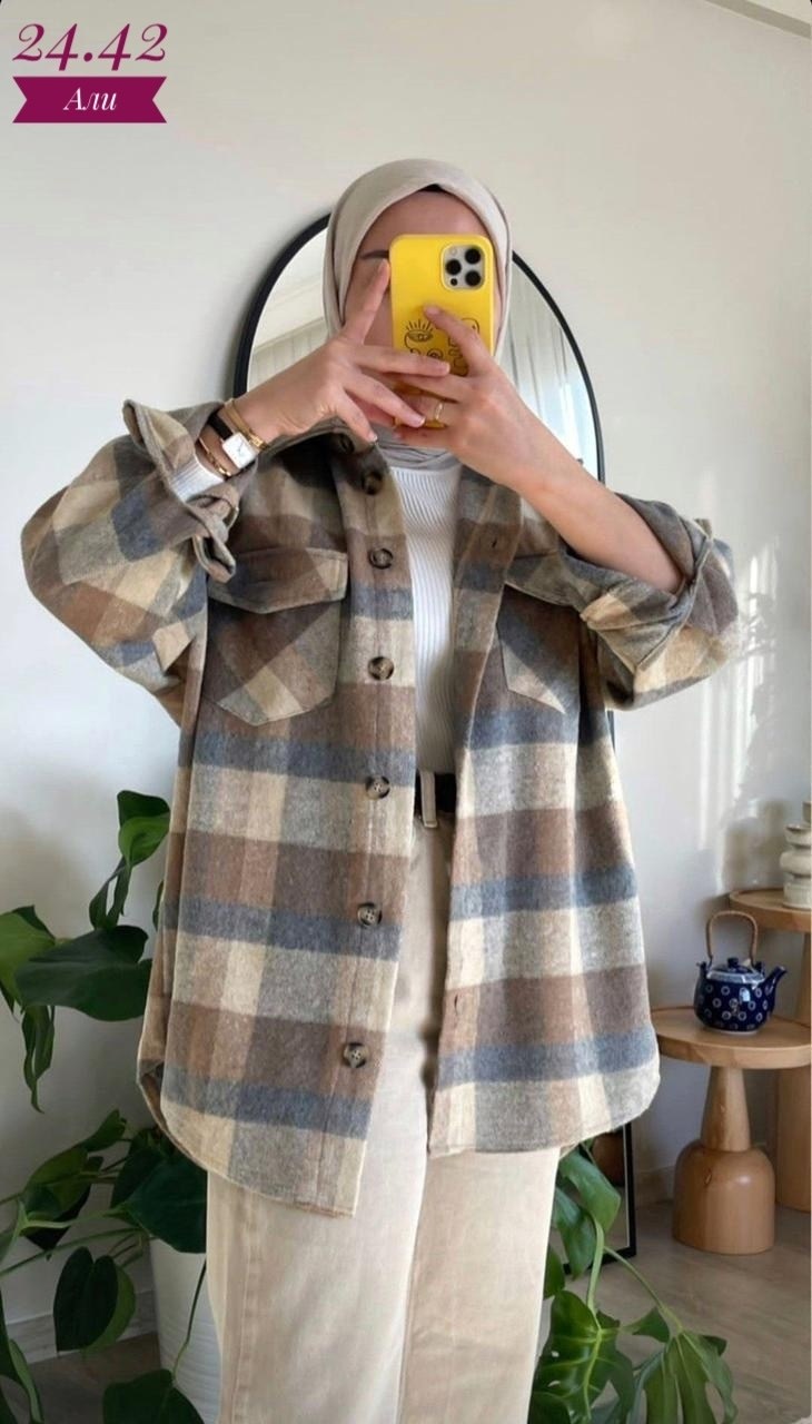 рубашка стильная,рубашка в клетку оверсайз теплая длинная женская кофта,рубашка женская оверсайз в клетку,рубашка женская в клетку,тёплая рубашка в клетку женская оверсайз