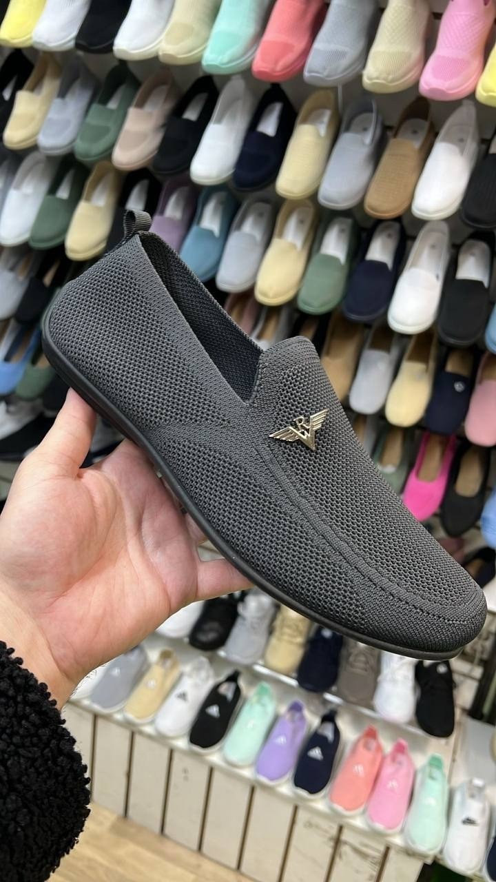 мокасины повседневные,мокасины серые,летняя мужская ,мокасины с перфорацией, мокасины