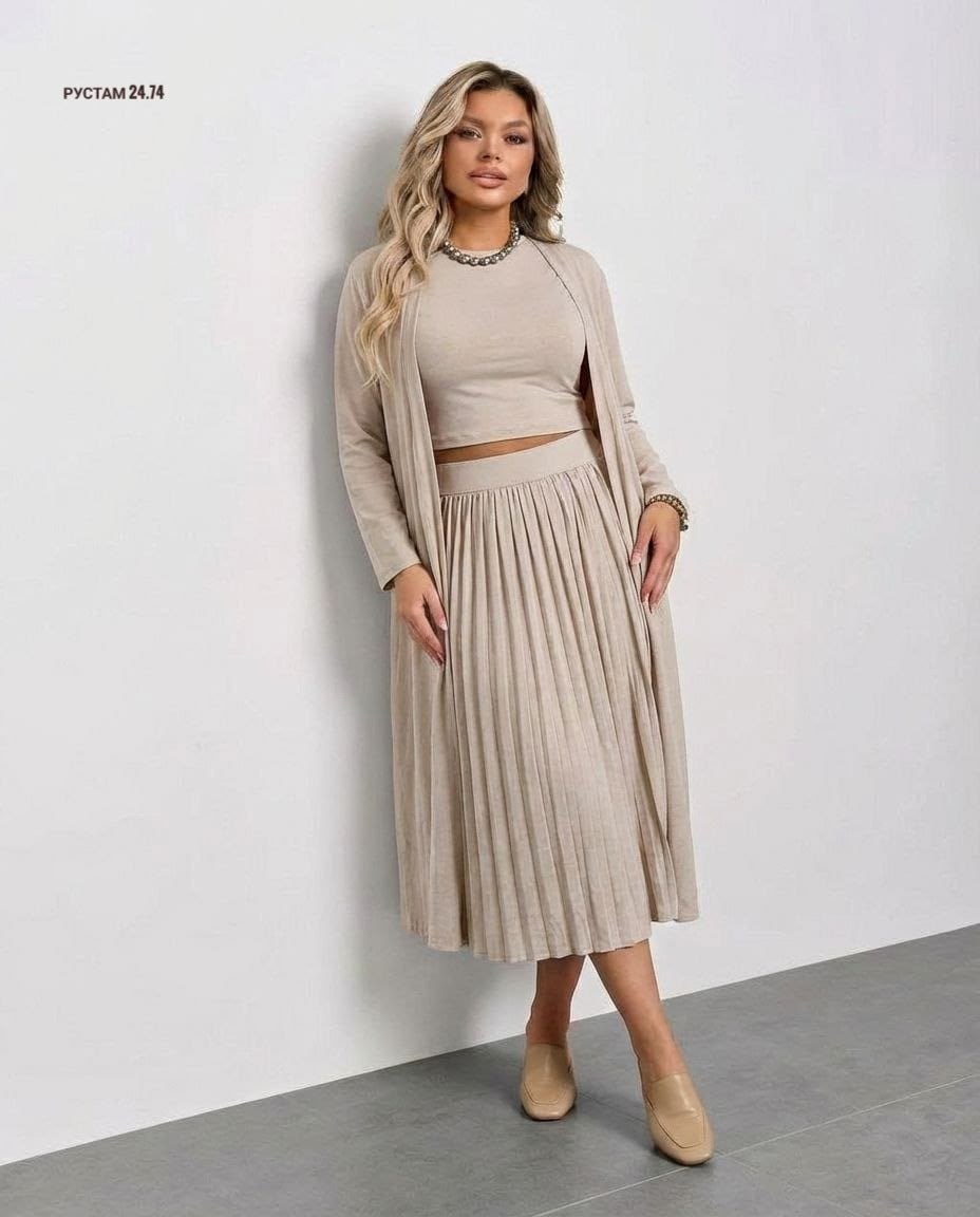юбка плиссе больших размеров,юбка плиссе,костюм с юбкой,юбка плиссе большой размер,юбка гофре