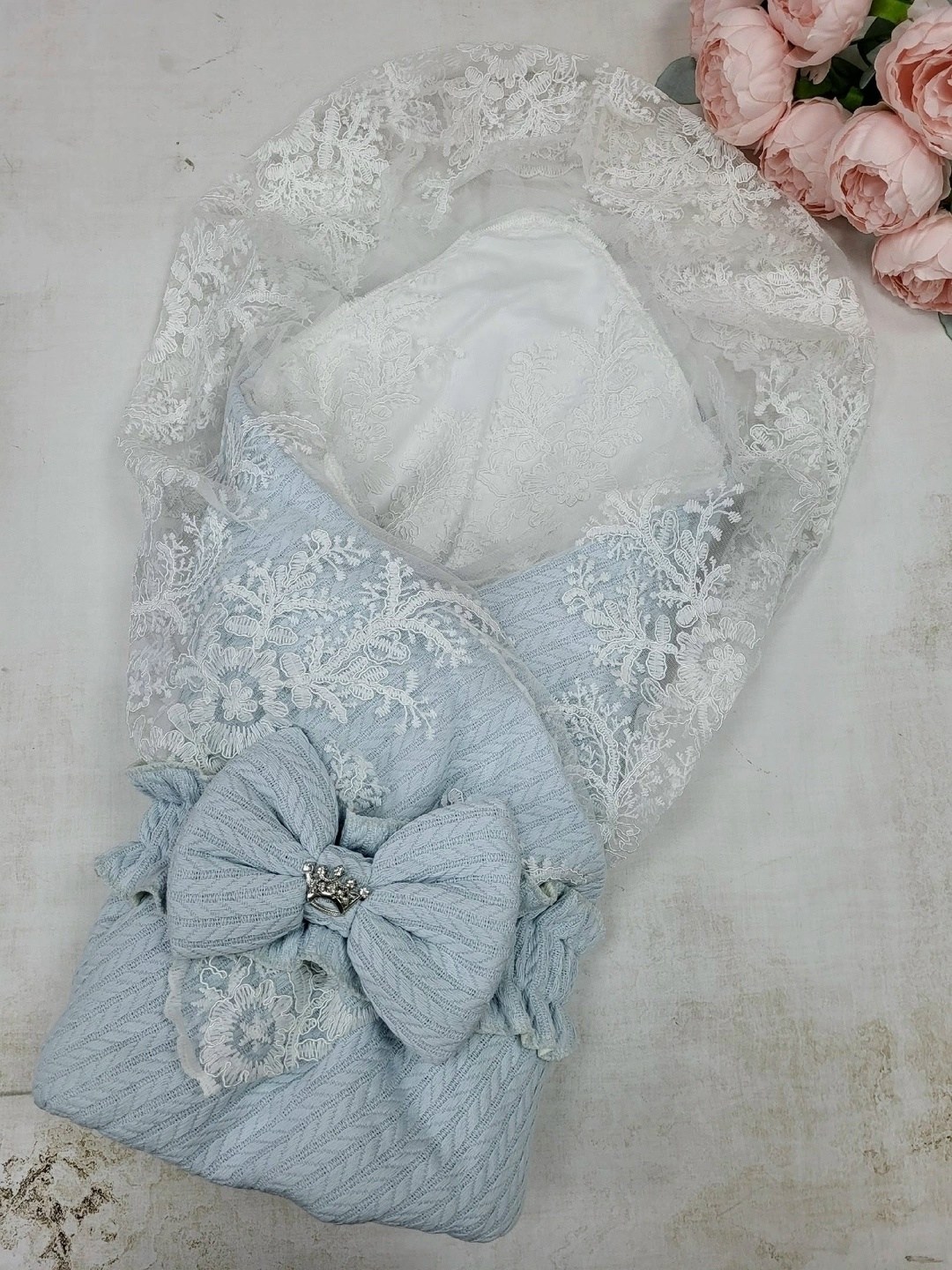 конверт на выписку,комплект конверт на выписку для новорожденного,конверт для новорожденного на выписку в роддом из льна люкс роза,комплект на выписку,комплект конверт на выписку