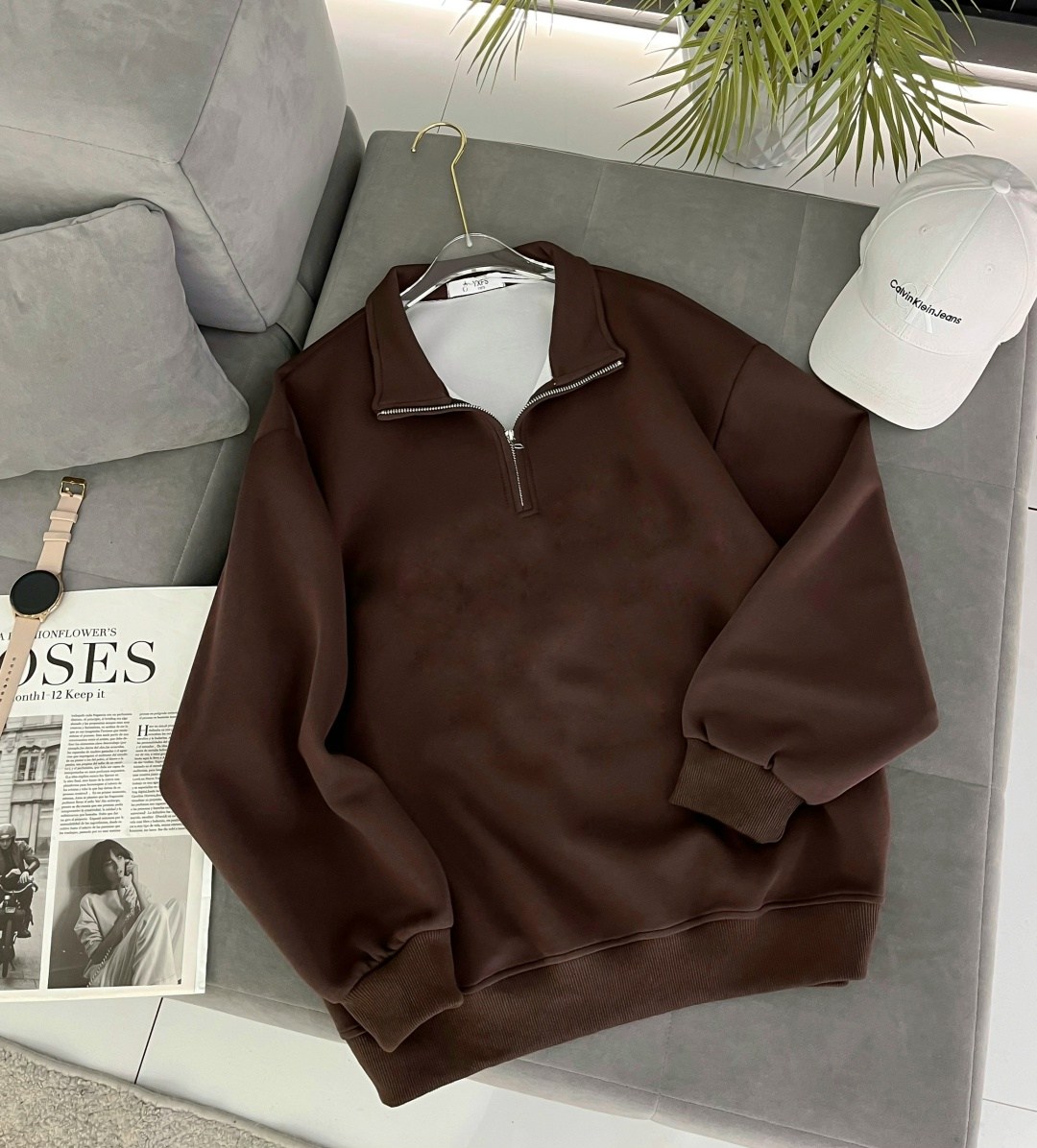 свитшот оверсайз на молнии с начесом,cвитшот оверсайз,свитшот женский черный,свитшот женская,женское толстовка