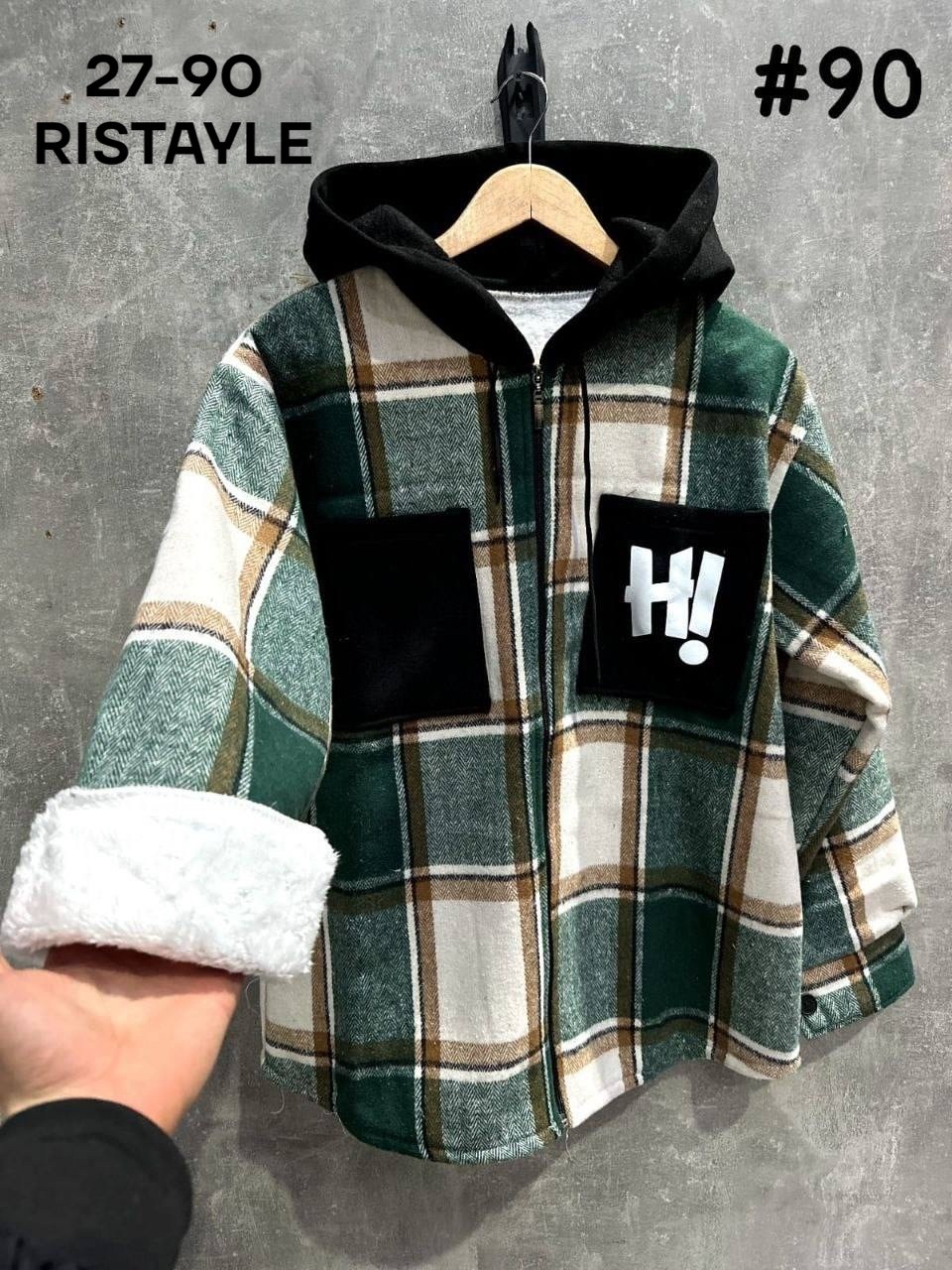 теплая рубашка,рубашка с капюшоном,рубашка с капюшоном для мальчика,в клетку теплая рубашка,теплая рубашка с капюшоном