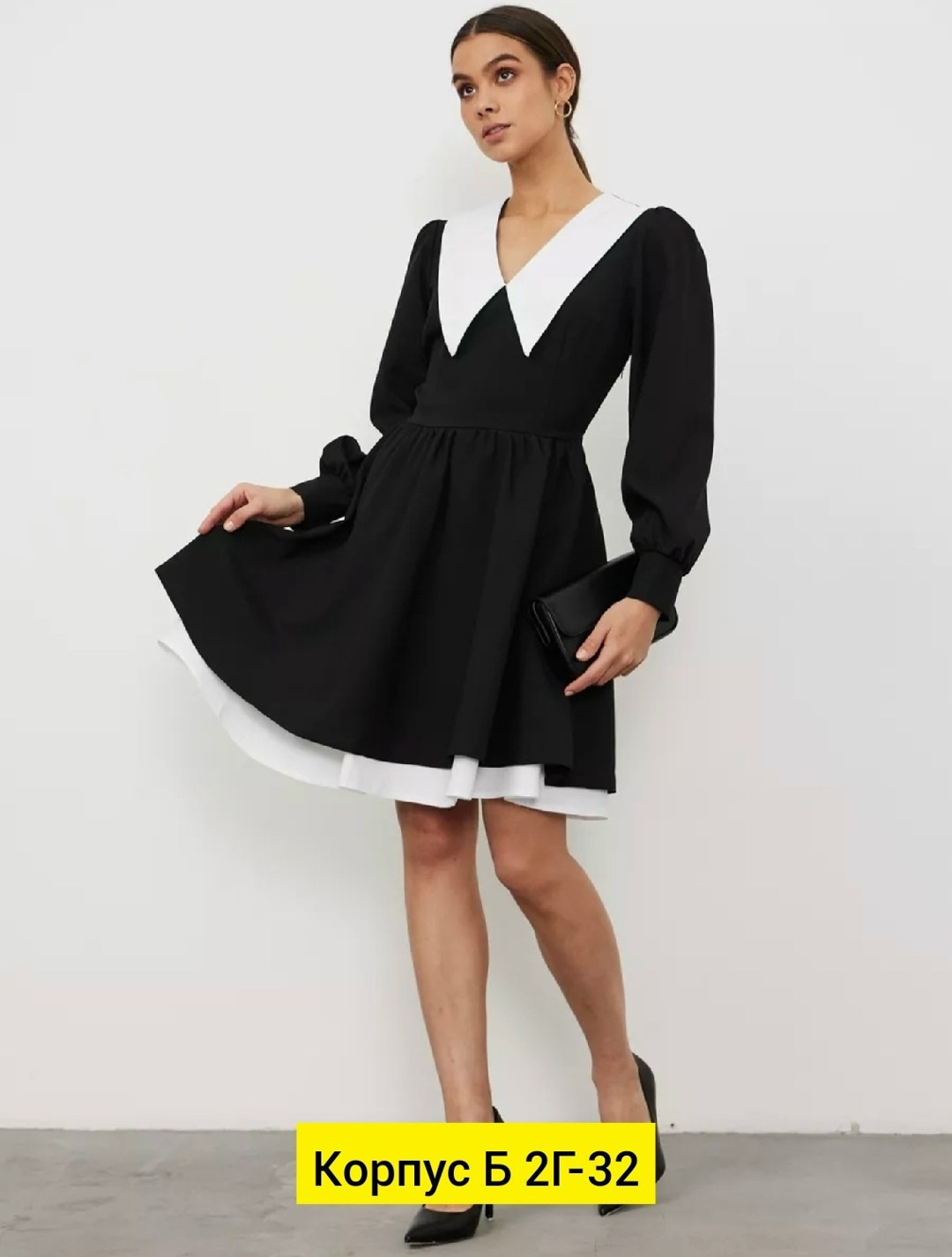 платье женское с воротником школьное,красивые школьные платья,платье с воротником и второй юбкой,платье мини,платье женская