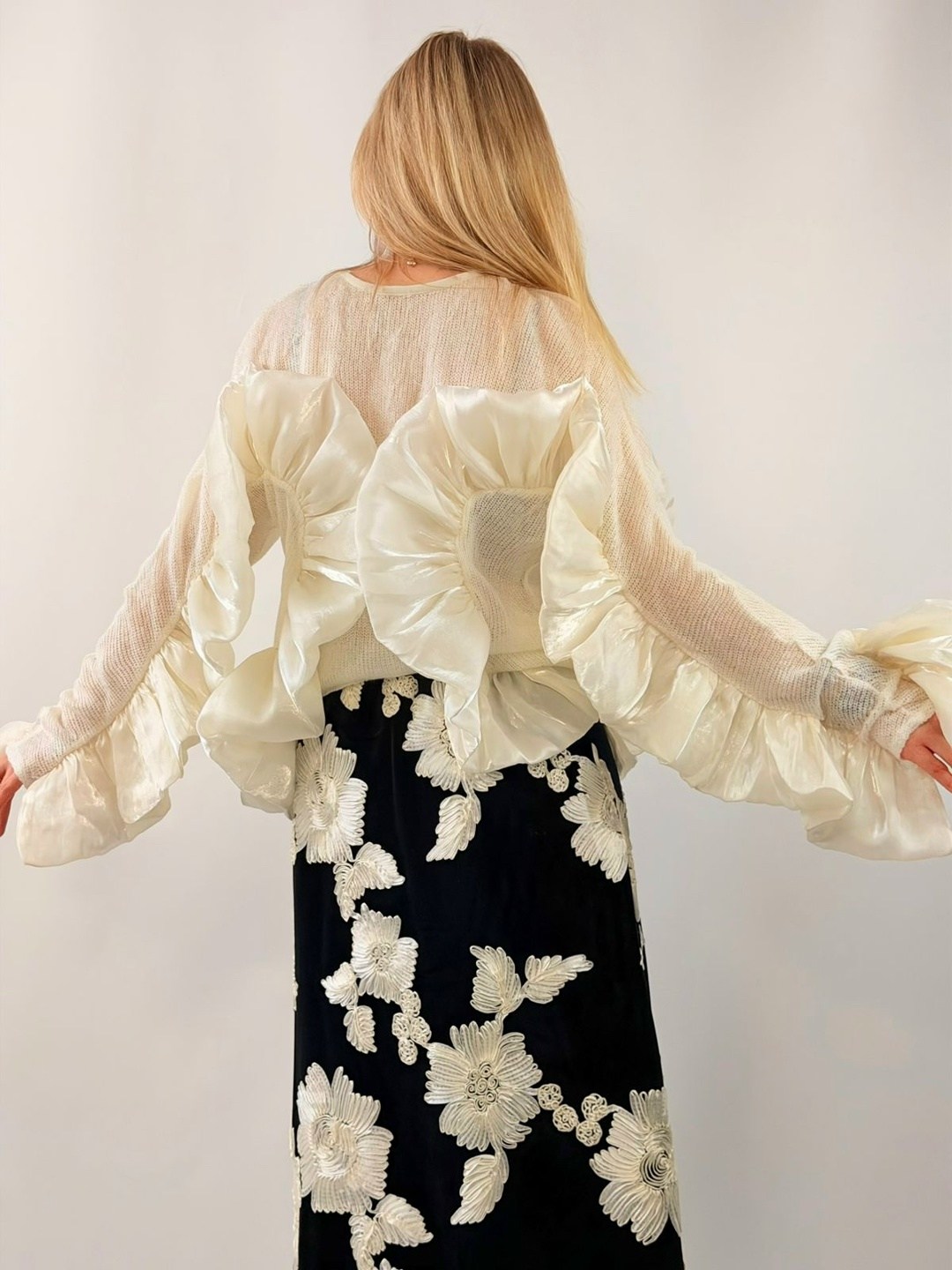 юбка стильная,юбка модный стиль,блузка с оборками,блузка модная,блуза