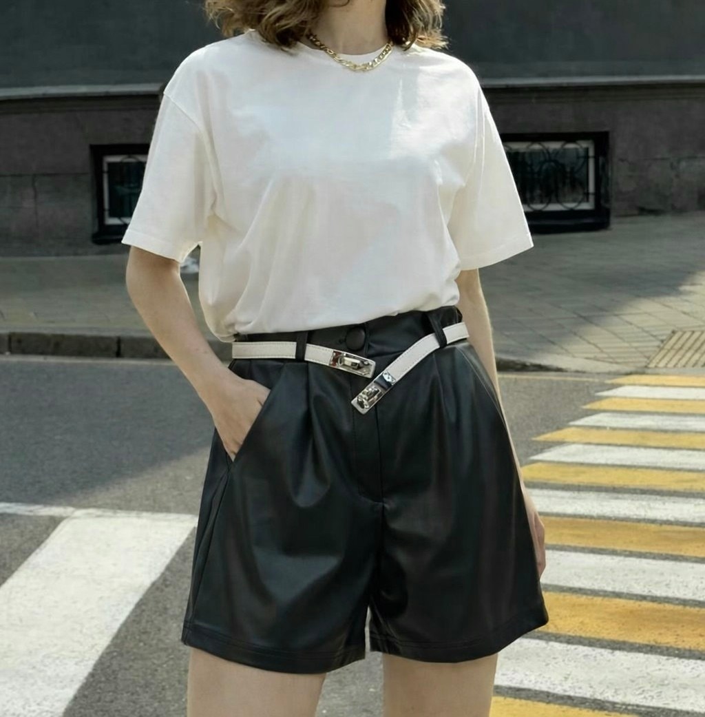 модный джемпер,кожаные шорты,шорты женские,шорты кожаные женские,свитера женские