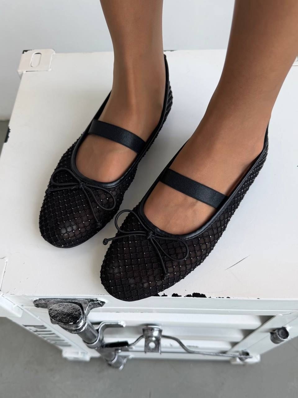 черные балетки,балетки,женские балетки,,балетки в сетку