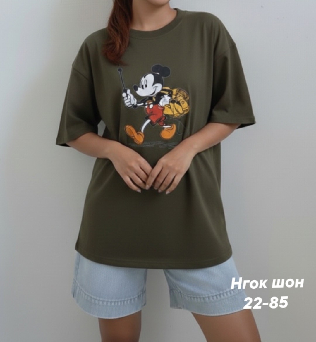 футболки оверсайз женские,футболки оверсайз с принтами,футболка женская,футболки модные,футболка оверсайз с принтом микки маус