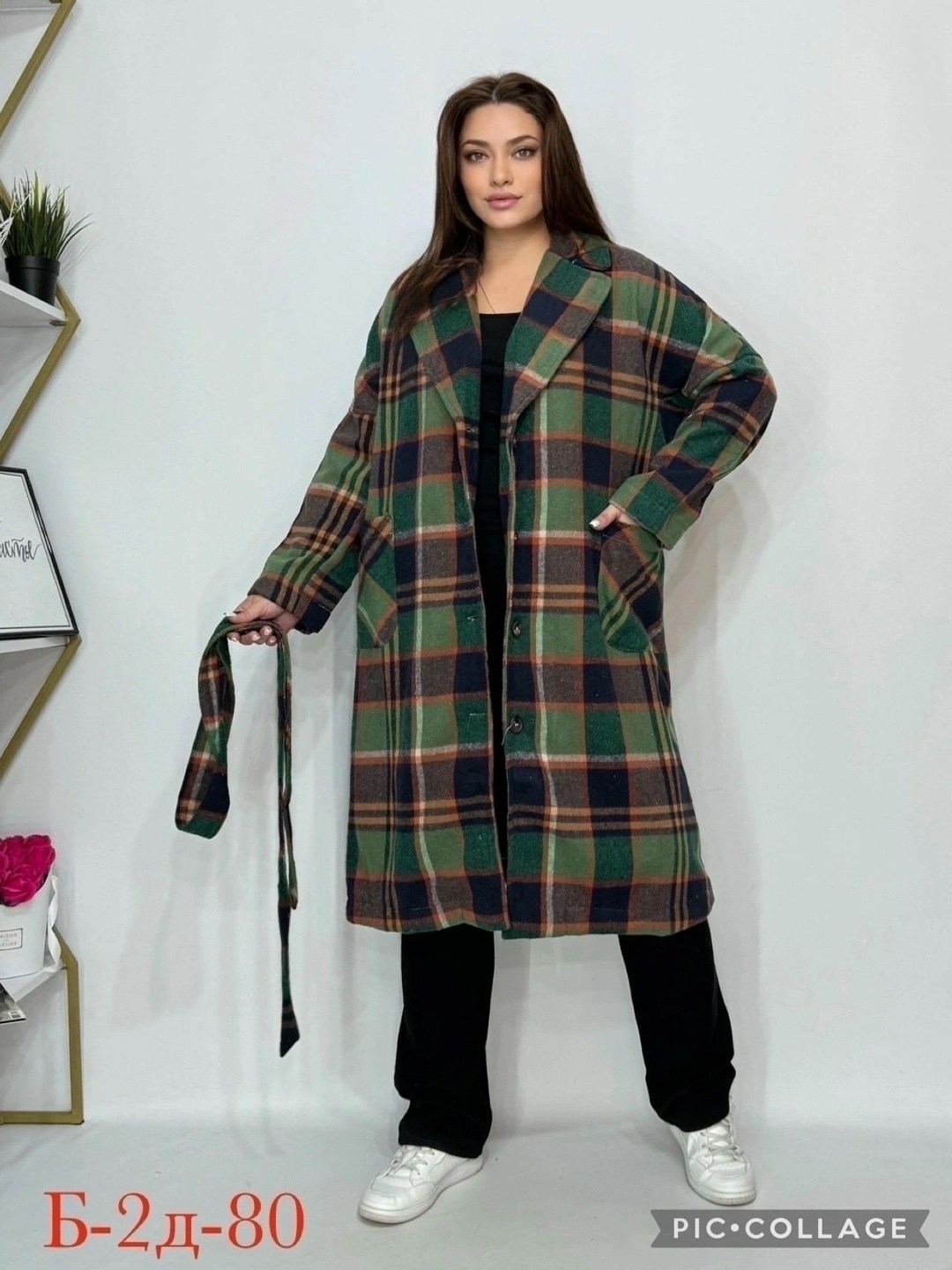 пальто в клетку,женское теплое длинное пальто в клетку большого размера,женское зимнее длинное пальто в клетку большого размера,клетчатое пальто,женское зимнее длинное пальто в клетку