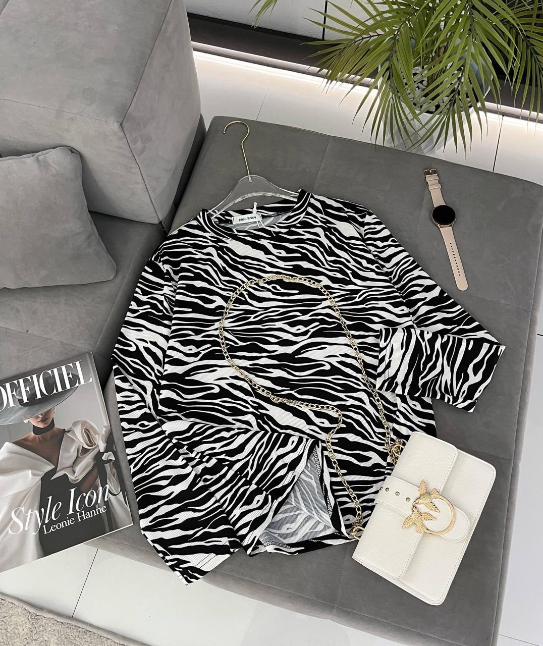 принт зебра,женский свитшот,кофта женская,свитшот с узором,свитшот