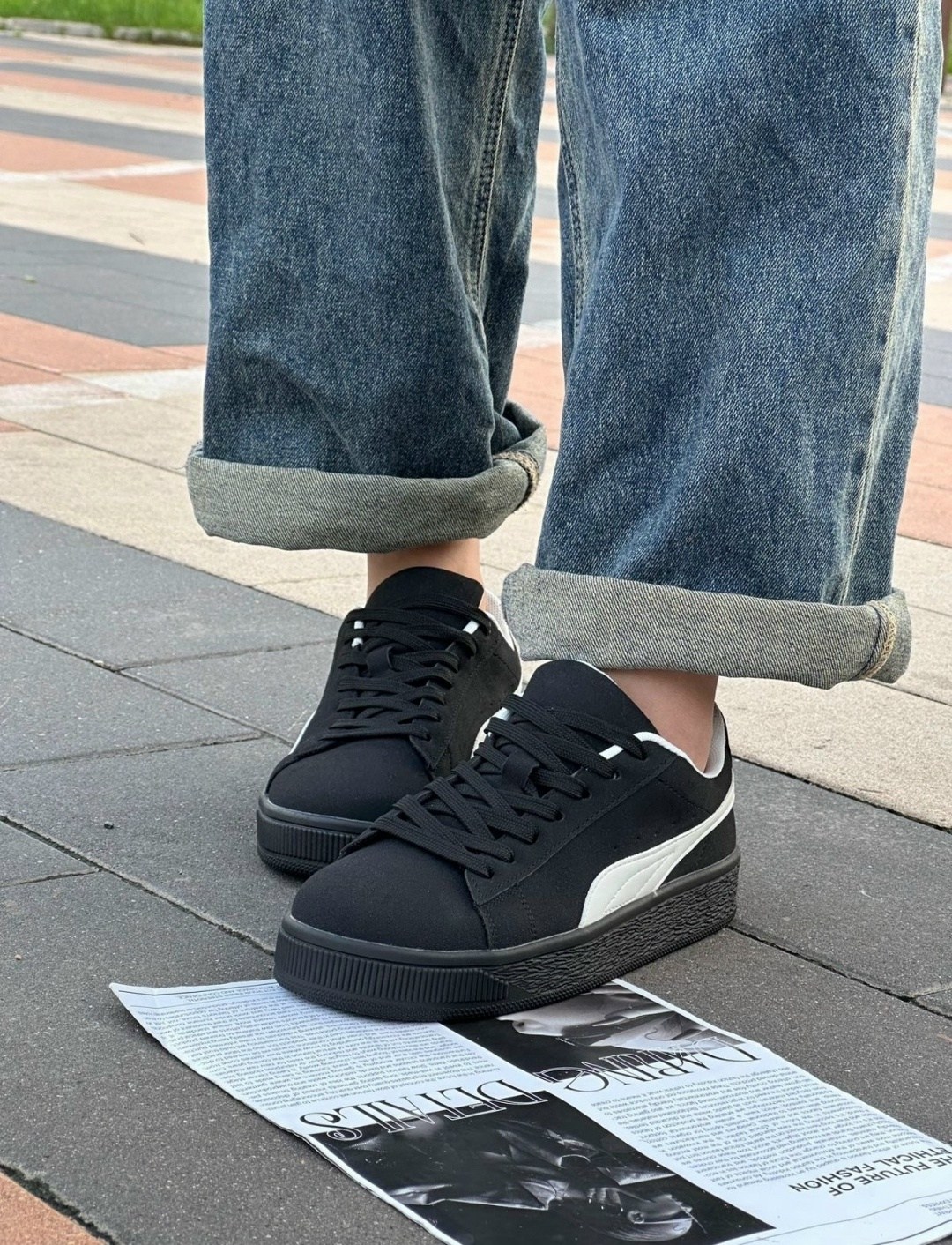 кеды женские puma,женские кроссовки puma,кроссовки puma,,кеды женские puma suede xl quiet lux wns черный