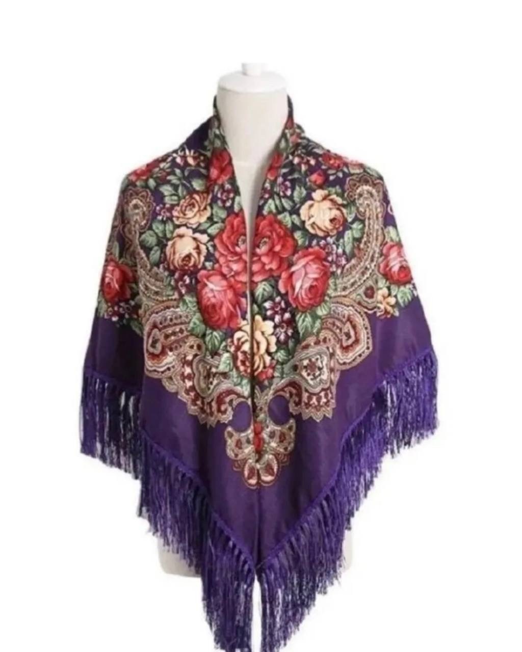 русский платок,накидки в русском стиле,шаль,шаль для женщин,платок русский с узорами