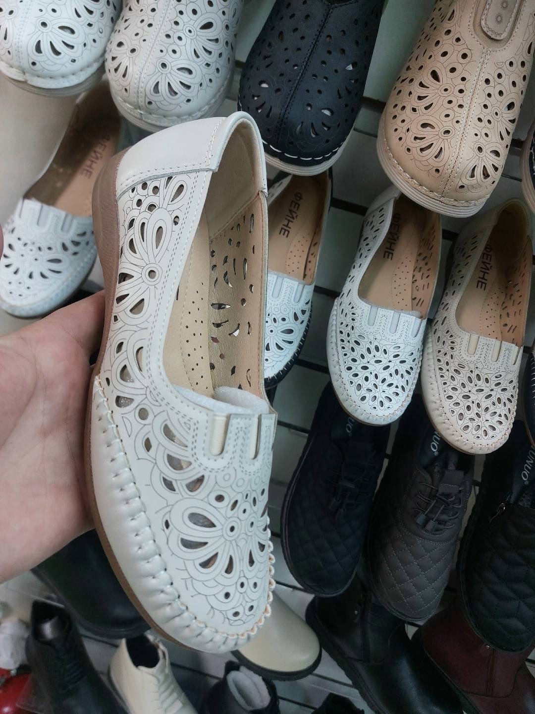 летние туфли женские с перфорацией,туфли женские летние,,туфли женские,женская