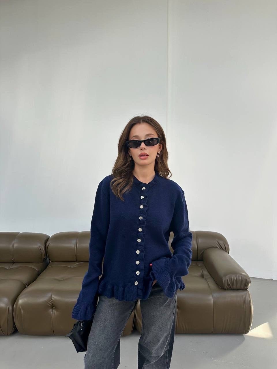 кардиган синий,кардиган,кардиган женский,кофта женская,кардиган жeнский на пуговицах