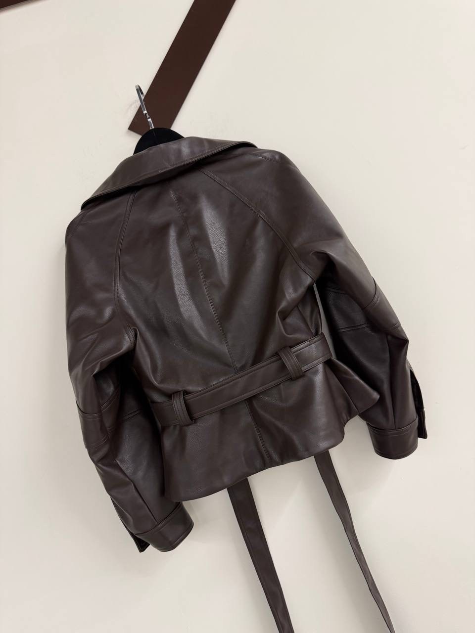 куртка кожаная женская,кожаная куртка,кожаная куртка женская hers 52726 коричневая m,женская куртка из экокожи,куртка косуха