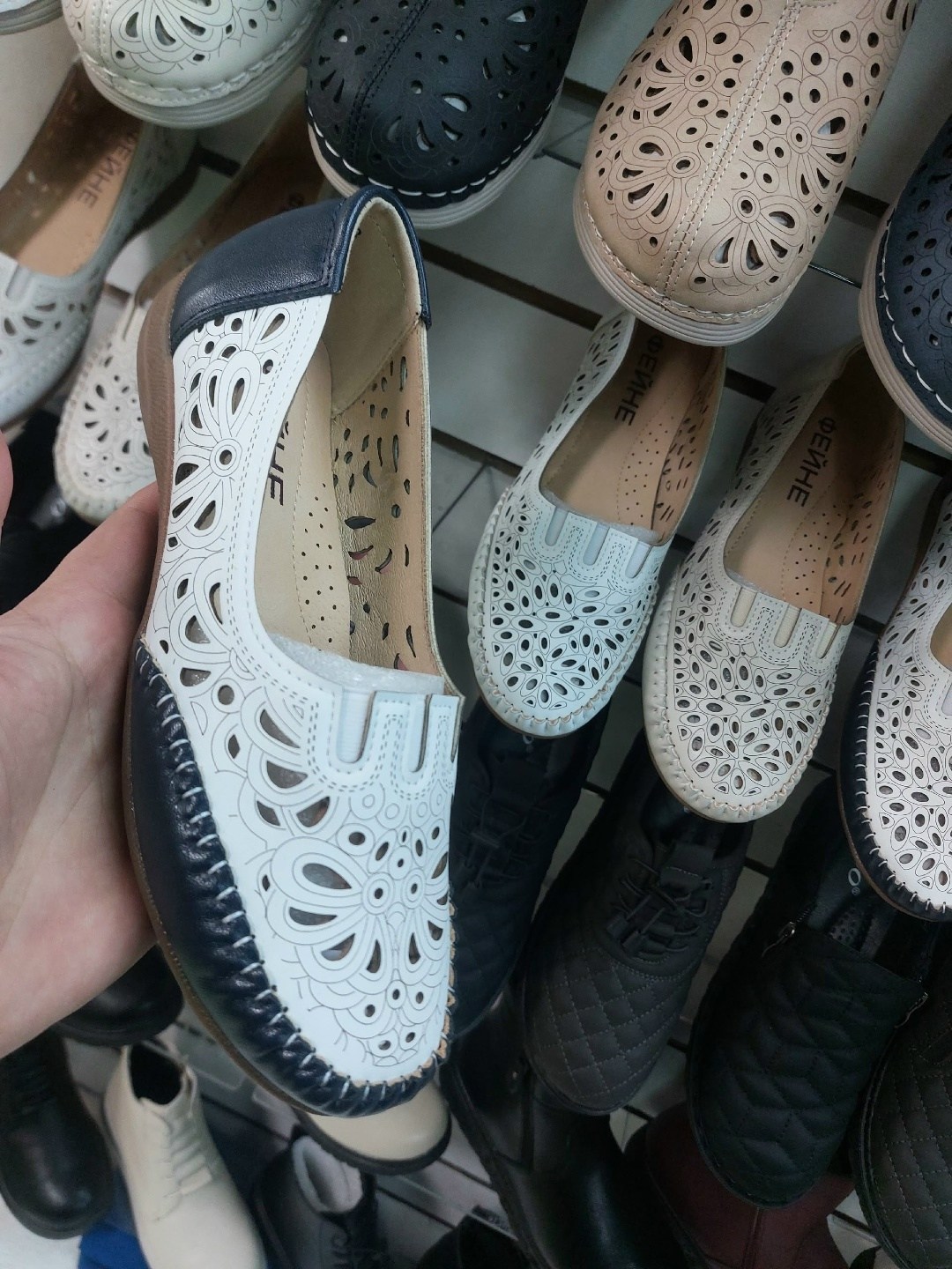 летние туфли женские с перфорацией,туфли женские летние,,туфли женские,женская