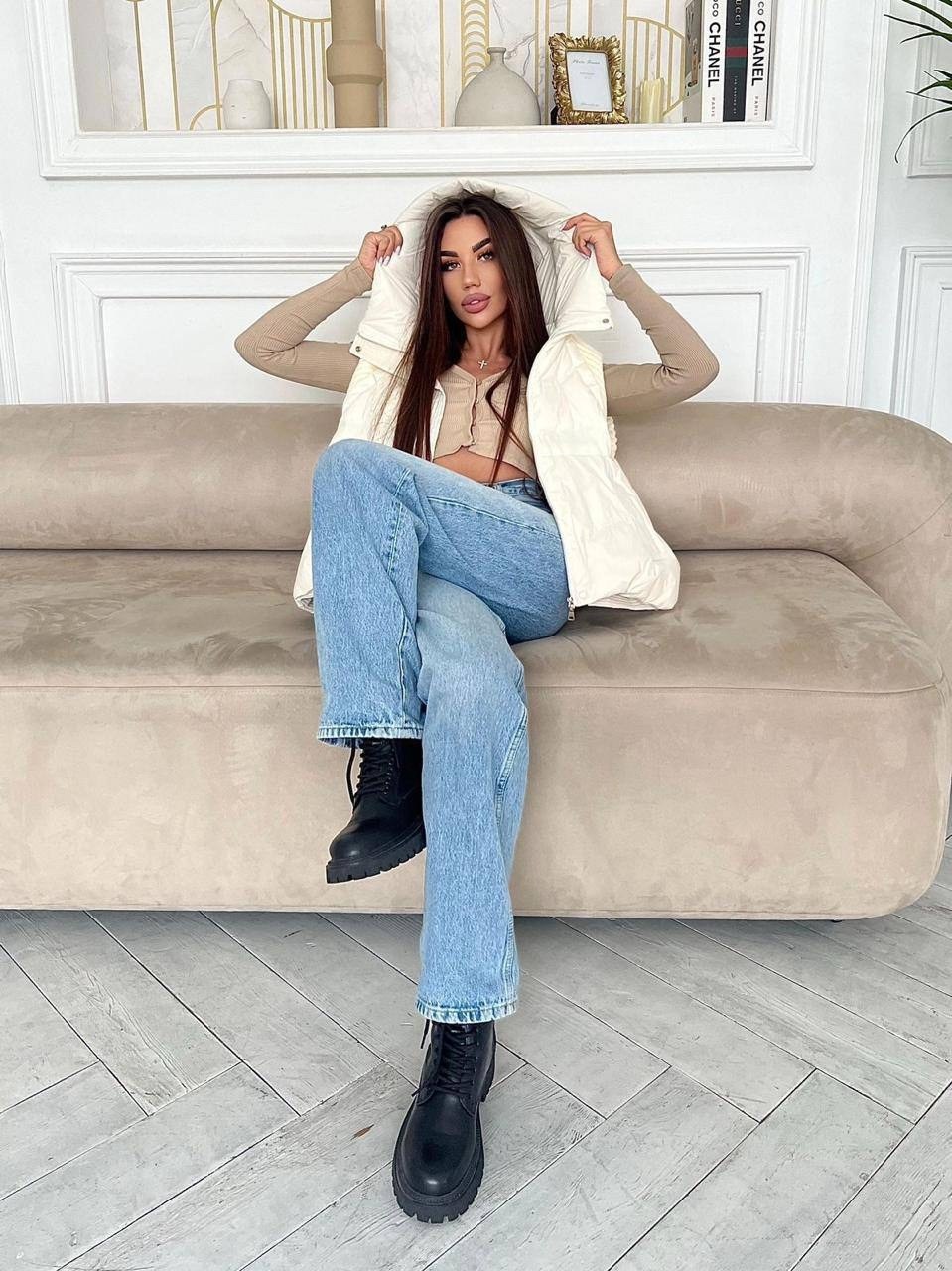 стильные куртки,комбинированная куртка,женская куртка,женская жилетка,куртка