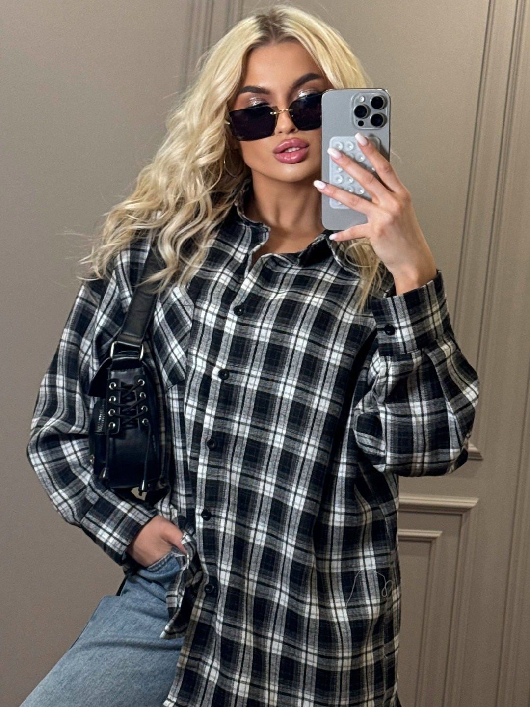 женская рубашка в клетку оверсайз,рубашка летняя в клетку оверсайз,рубашка женская в клетку,рубашка женская в клетку оверсайз lipsi,рубашка в клетку фланелевая оверсайз