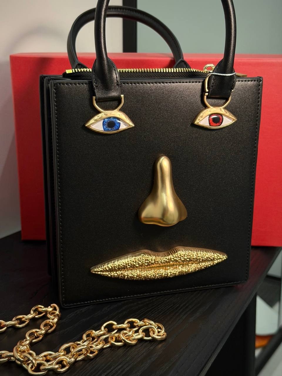 сумка женская shiaparelli & salvador dali,schiaparelli голова сумка,модные стили,высокая мода,скиапарелли украшения